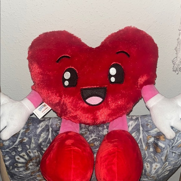 NWT Red Heart Strawberry Scentco Plush Toy - Picture 5 of 5